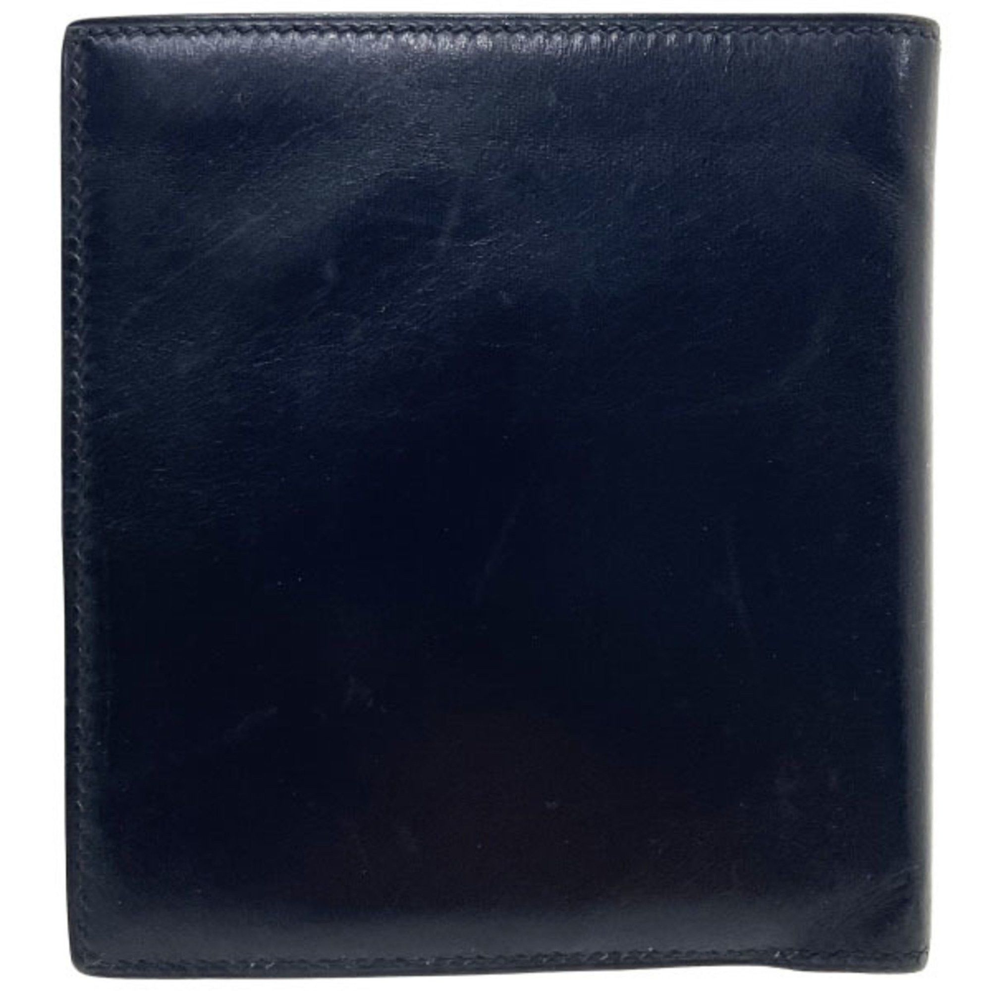 Hermes Hermes bi-fold wallet in black leather (AKA-14793) Size ONE SIZE - 2 Thumbnail