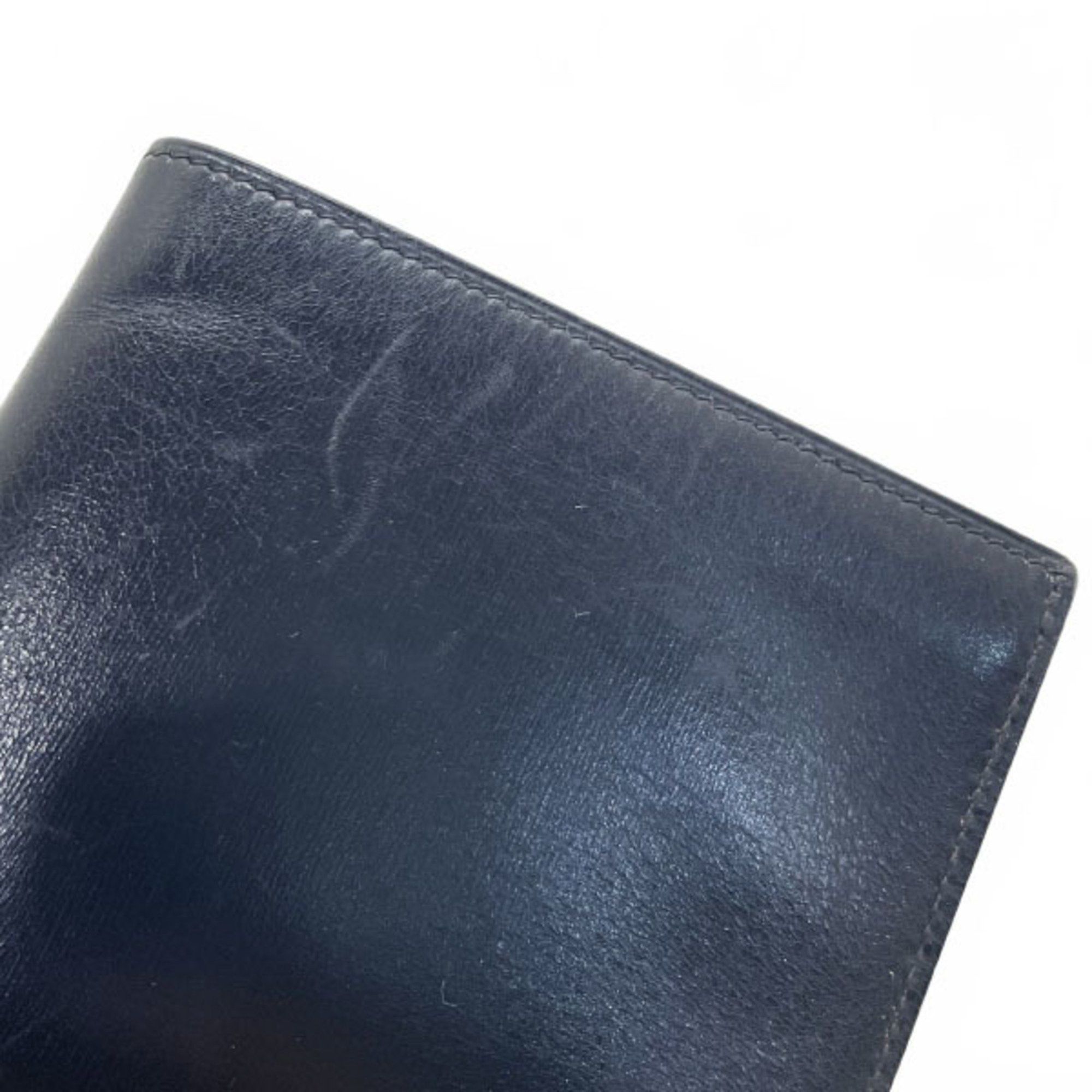 Hermes Hermes bi-fold wallet in black leather (AKA-14793) Size ONE SIZE - 5 Thumbnail