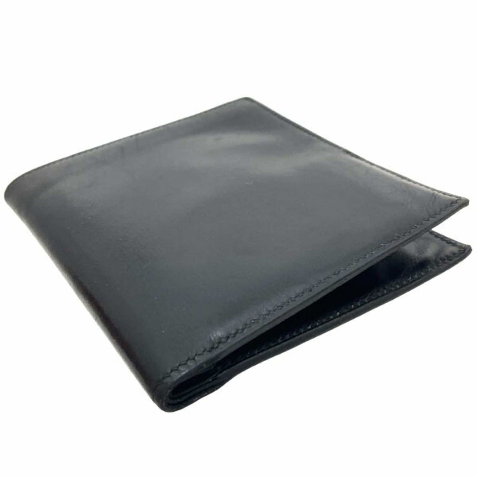 Hermes Hermes bi-fold wallet in black leather (AKA-14793) Size ONE SIZE - 4 Thumbnail