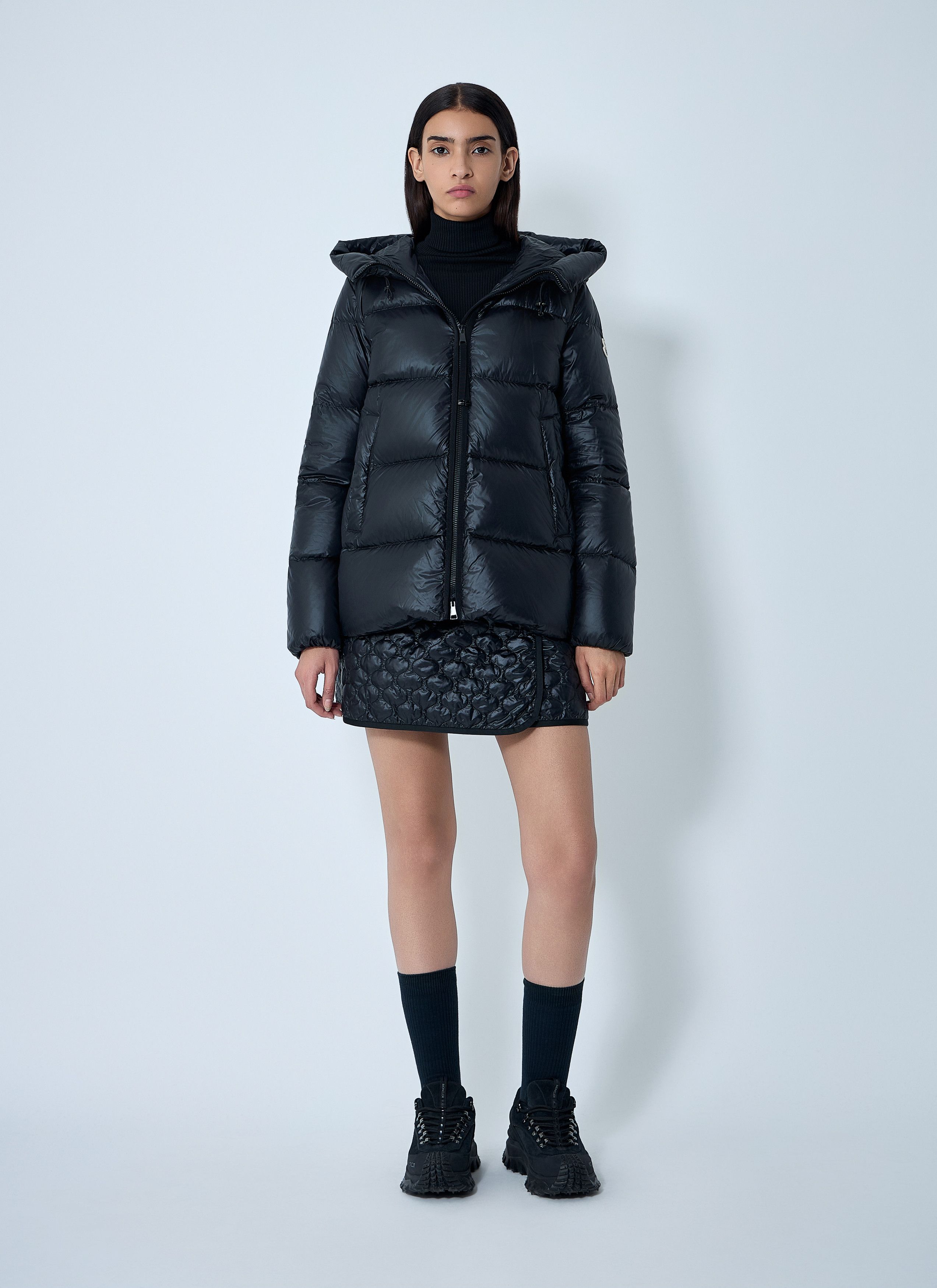 Moncler Serittes Short Parka Size XXS / US 00 / IT 34 - 2 Thumbnail