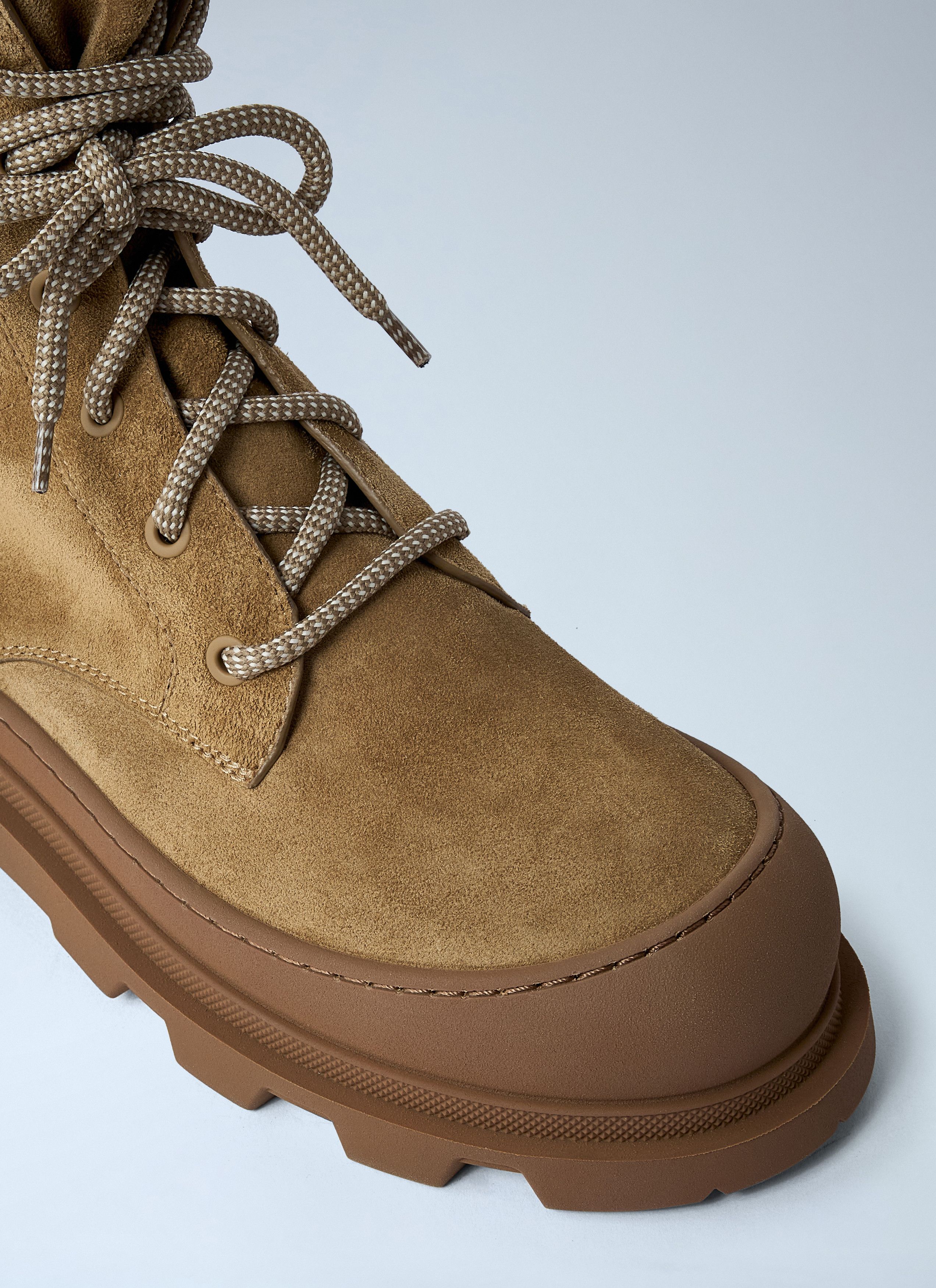 Moncler Vera Logo Patch Boots Size US 8 / IT 38 - 3 Thumbnail