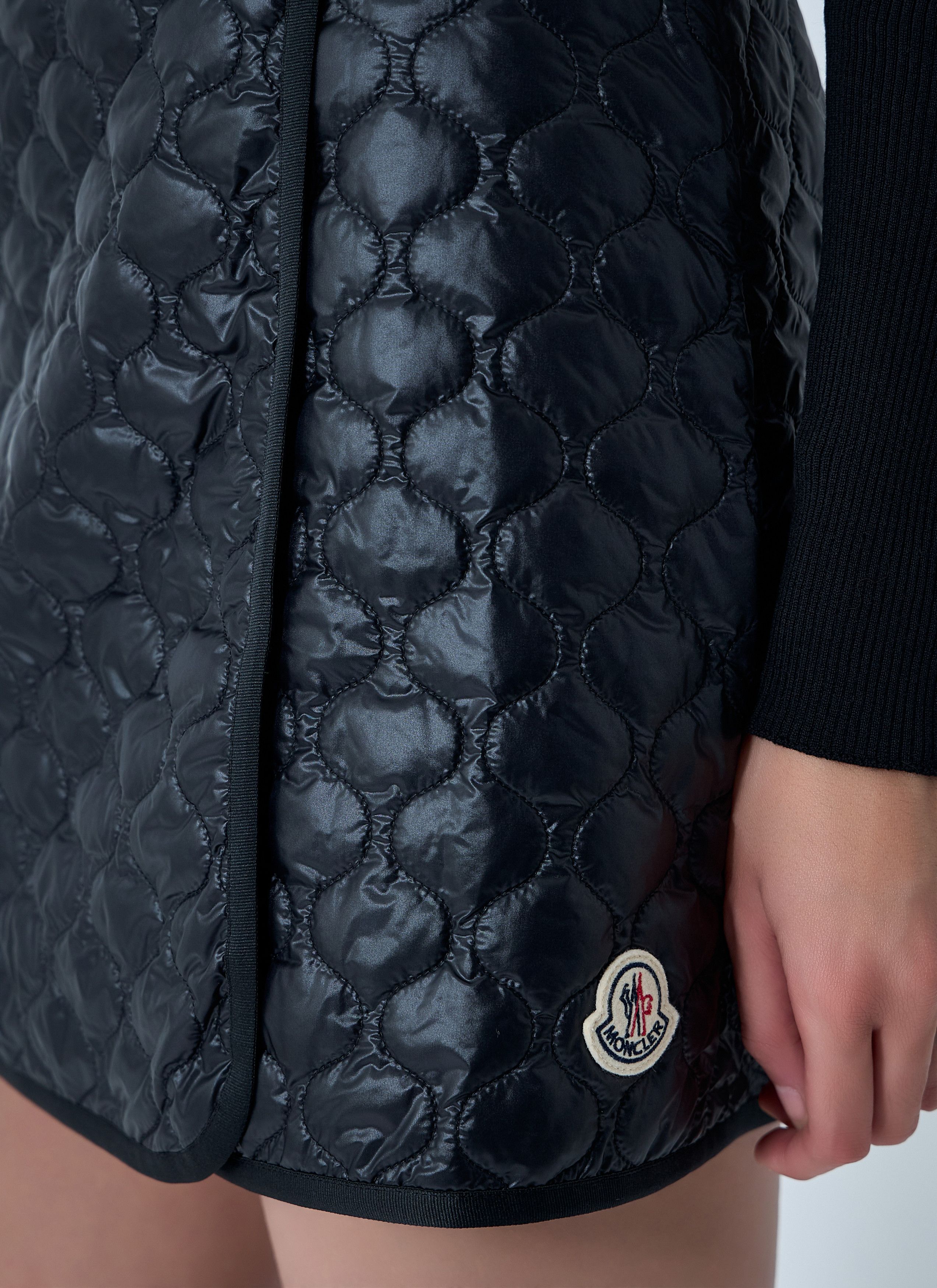 Moncler Longue Saison Mini Skirt Size 28" / US 6 / IT 42 - 5 Thumbnail
