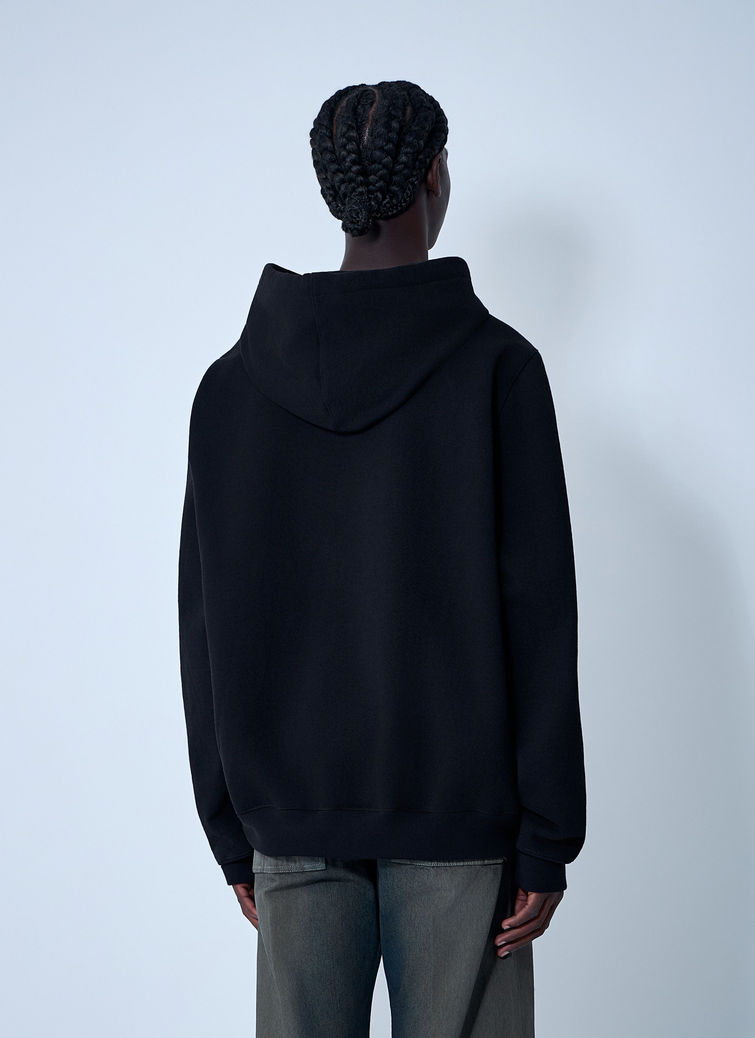 Rick Owens Cotton Hooded Sweatshirt Size US L / EU 52-54 / 3 - 4 Thumbnail