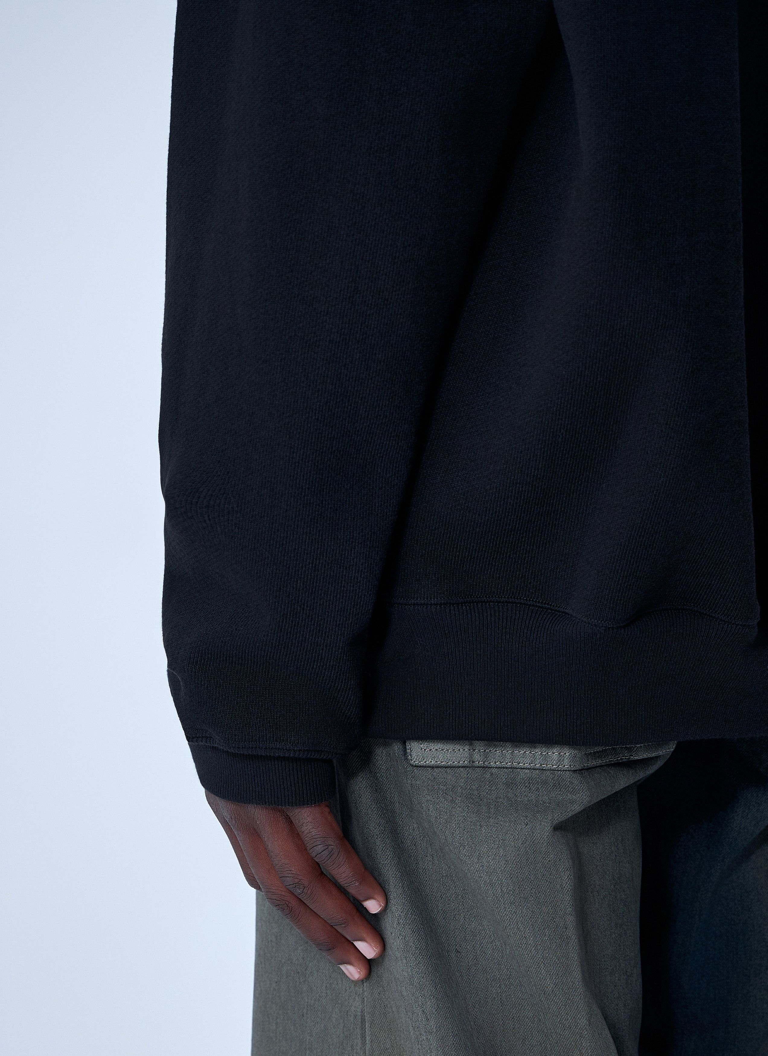 Rick Owens Cotton Hooded Sweatshirt Size US L / EU 52-54 / 3 - 6 Thumbnail