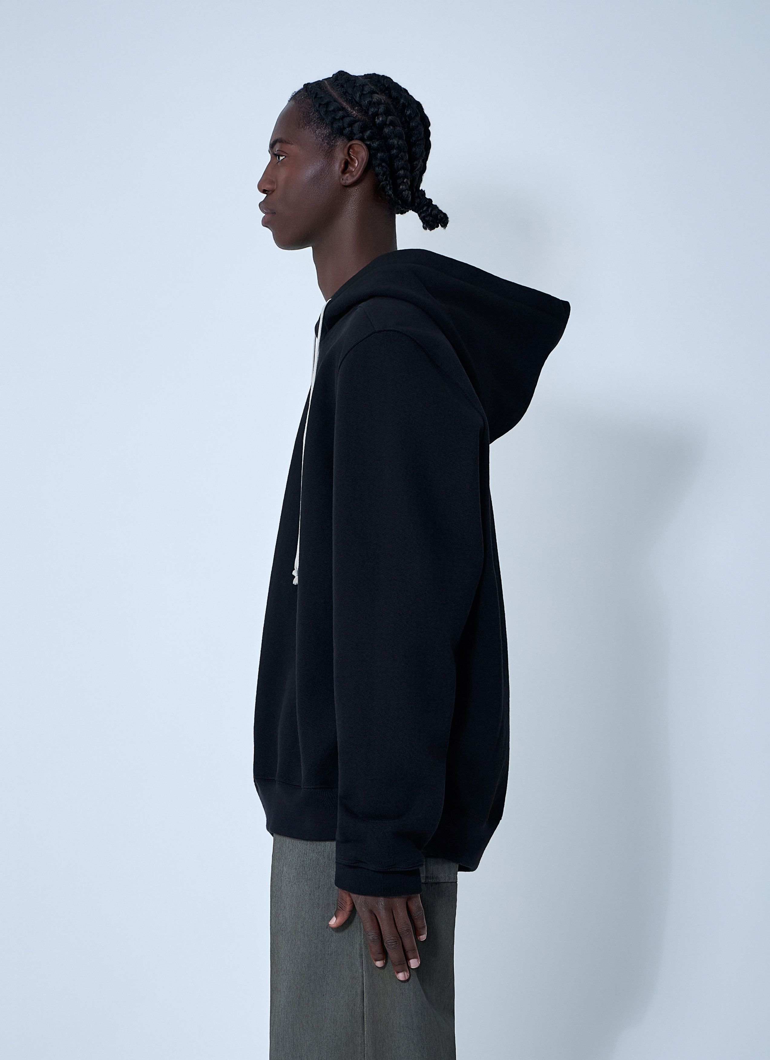 Rick Owens Cotton Hooded Sweatshirt Size US XL / EU 56 / 4 - 3 Thumbnail