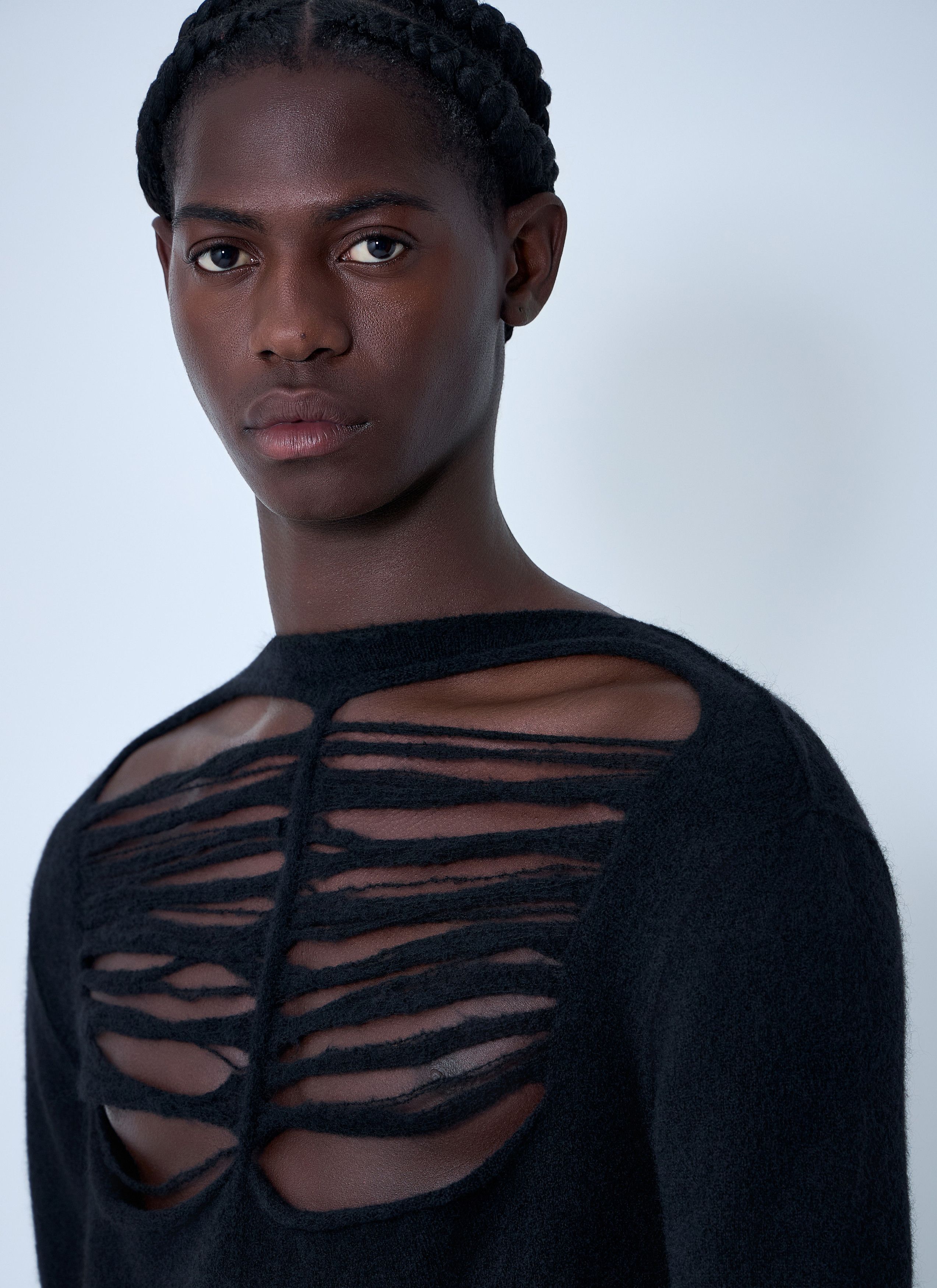 Rick Owens Wool-Blend Knit Top Size US L / EU 52-54 / 3 - 5 Thumbnail