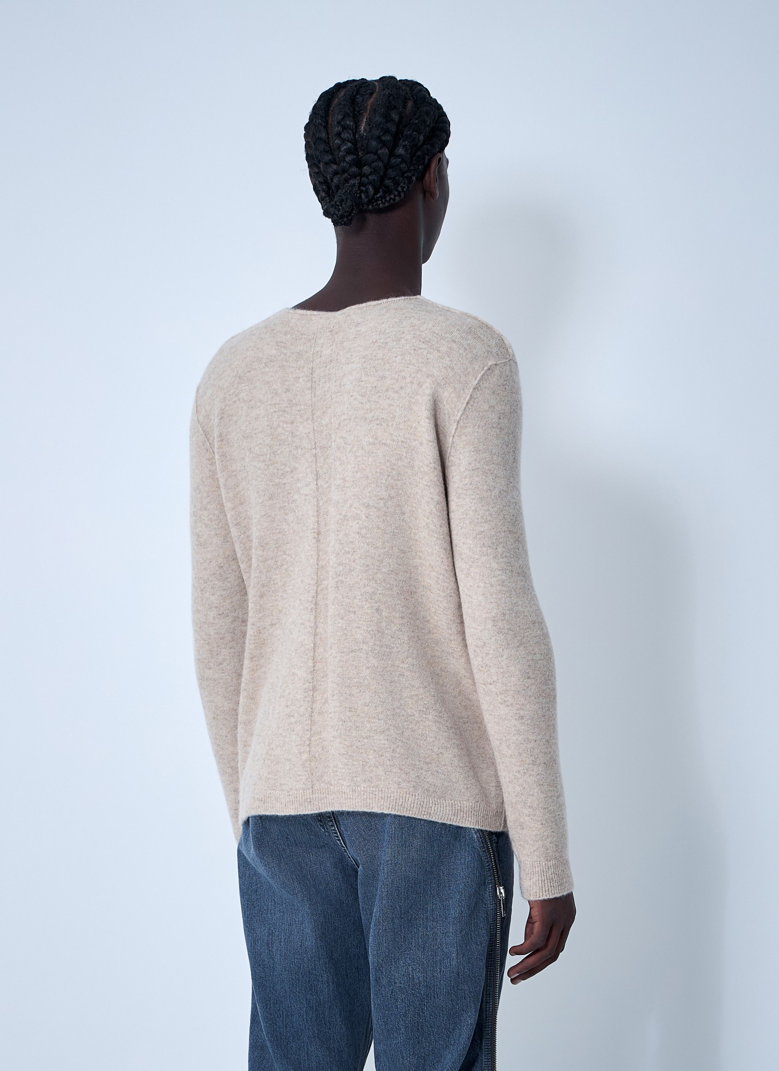 Rick Owens Wool-Blend Knit Top Size US L / EU 52-54 / 3 - 4 Thumbnail