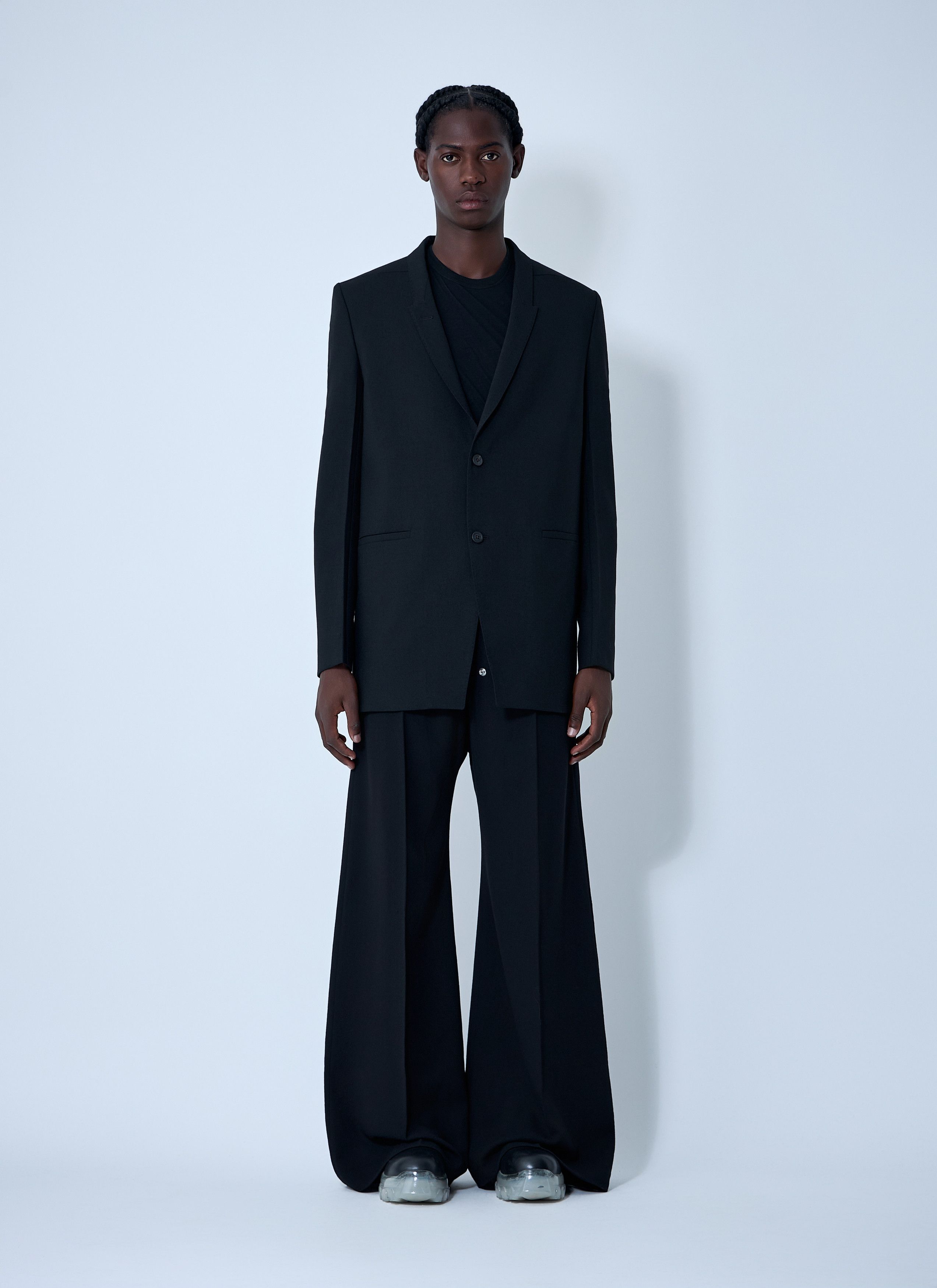 Rick Owens Single-Breasted Blazer Size US S / EU 44-46 / 1 - 2 Thumbnail