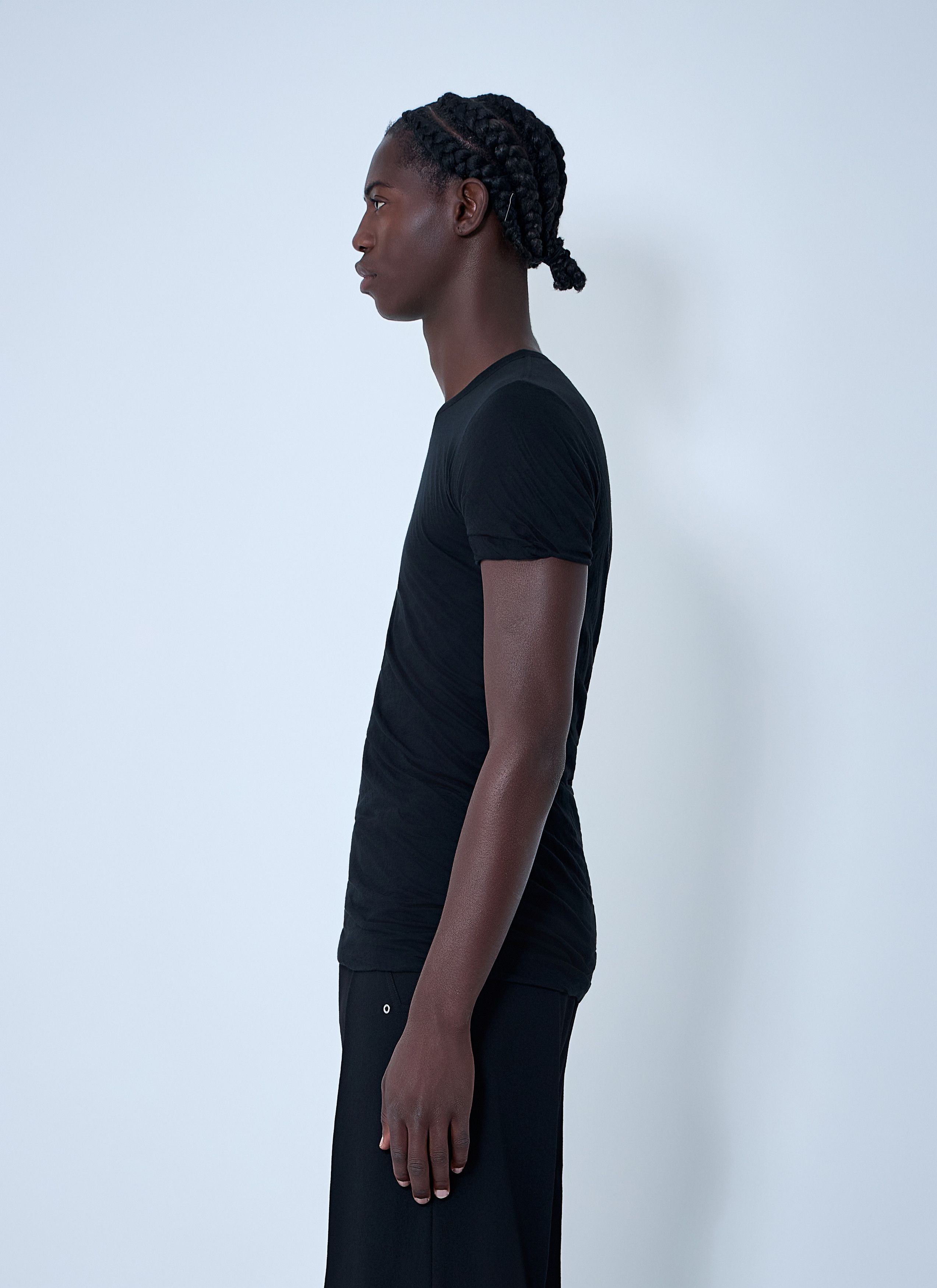 Rick Owens Cotton Short Sleeve T-Shirt Size US S / EU 44-46 / 1 - 3 Thumbnail
