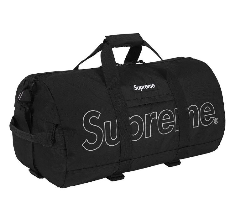 Supreme Supreme Duffle Bag (FW18) Black Grailed