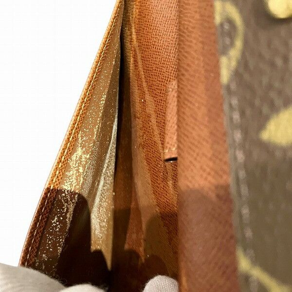Louis Vuitton Louis Vuitton Louis Vuitton Porte Tresor International Monogram Wallet Canvas Long Wallet M61215 DUTY FREE for USA Size ONE SIZE - 6 Thumbnail