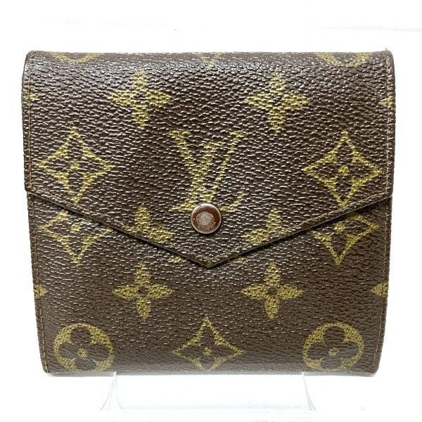 Louis Vuitton Louis Vuitton Louis Vuitton Portemonnaie Bille Cartes Crédits Monogram wallet Canvas Short Wallet M61660 Size ONE SIZE - 9 Thumbnail