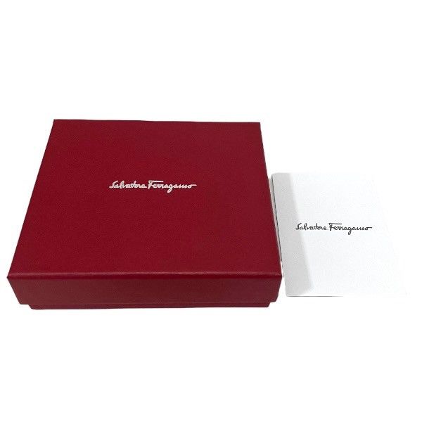 Salvatore Ferragamo Salvatore Ferragamo Salvatore Ferragamo Gancini Leather Wallet Leather Short Wallet AQ-220104 DUTY FREE for USA Size ONE SIZE - 5 Thumbnail