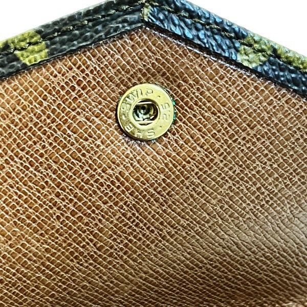 Louis Vuitton Louis Vuitton Louis Vuitton Portemonnaie Monogram Trifold Wallet Canvas Short Wallet M61660 DUTY FREE for USA Size ONE SIZE - 9 Thumbnail