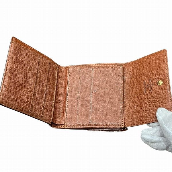 Louis Vuitton Louis Vuitton Louis Vuitton Portemonnaie Billets Cartes Crédits Monogram Wallet Canvas Short Wallet M61652 DUTY FREE for USA Size ONE SIZE - 3 Thumbnail