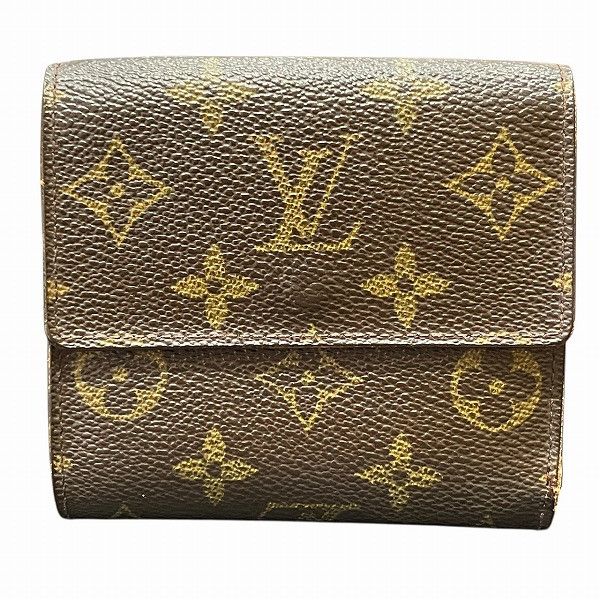 Louis Vuitton Louis Vuitton Louis Vuitton Portemonnaie Billets Cartes Crédits Monogram Wallet Canvas Short Wallet M61652 DUTY FREE for USA Size ONE SIZE - 2 Thumbnail