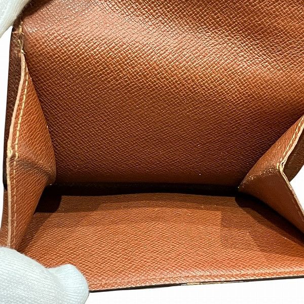 Louis Vuitton Louis Vuitton Louis Vuitton Portemonnaie Billets Cartes Crédits Monogram Wallet Canvas Short Wallet M61652 DUTY FREE for USA Size ONE SIZE - 5 Thumbnail