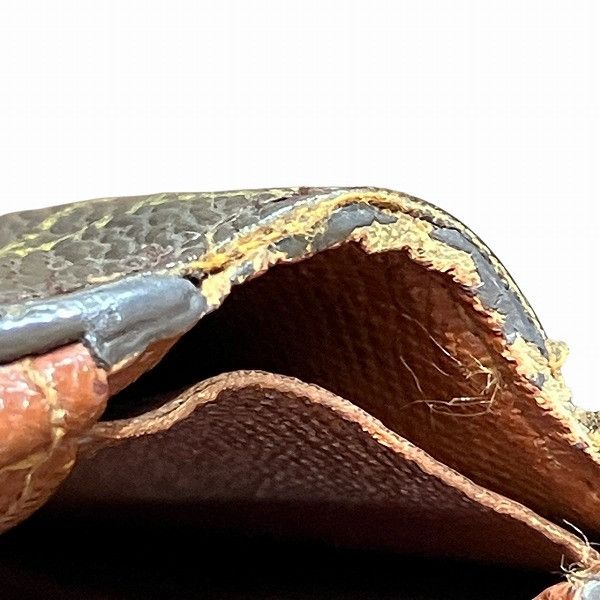 Louis Vuitton Louis Vuitton Louis Vuitton Portemonnaie Billets Cartes Crédits Monogram Wallet Canvas Short Wallet M61652 DUTY FREE for USA Size ONE SIZE - 6 Thumbnail
