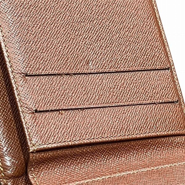 Louis Vuitton Louis Vuitton Louis Vuitton Portemonnaie Billets Cartes Crédits Monogram Wallet Canvas Short Wallet M61652 DUTY FREE for USA Size ONE SIZE - 7 Thumbnail