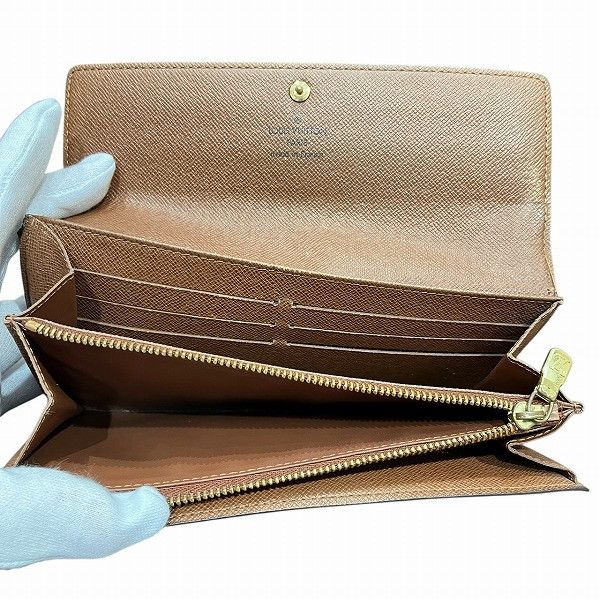 Louis Vuitton Louis Vuitton Louis Vuitton Portefeuille International Monogram long wallet Canvas Long Wallet M61217 Size ONE SIZE - 3 Thumbnail