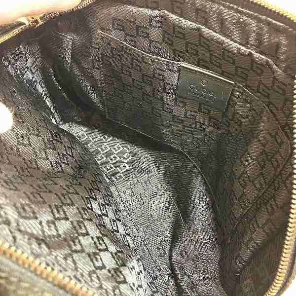 Gucci Gucci Gucci Canvas Leather Clutch Bag Canvas Clutch Bag 203998 DUTY FREE for USA Size ONE SIZE - 6 Thumbnail