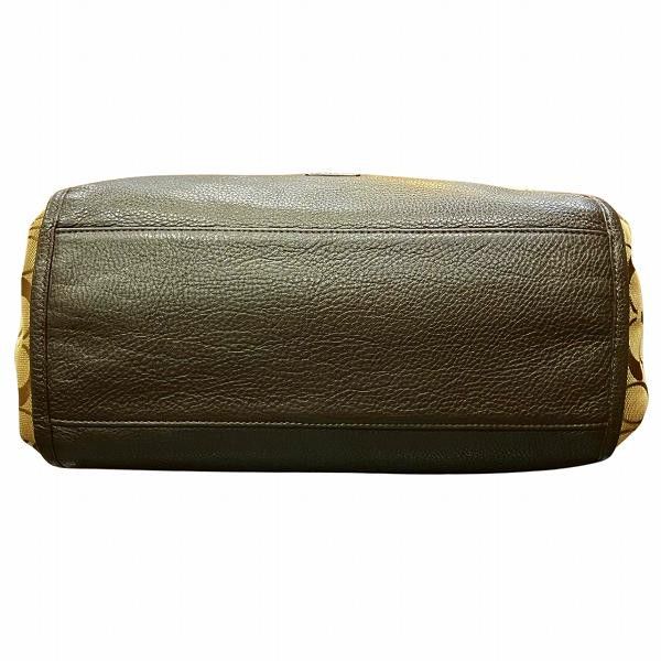 Coach Coach Coach Signature Canvas Leather 2way Bag Canvas Shoulder Bag F28728 Size ONE SIZE - 3 Thumbnail