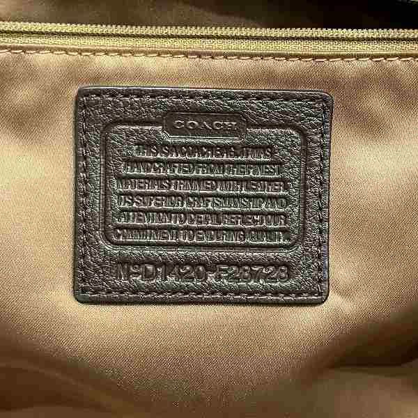 Coach Coach Coach Signature Canvas Leather 2way Bag Canvas Shoulder Bag F28728 Size ONE SIZE - 5 Thumbnail
