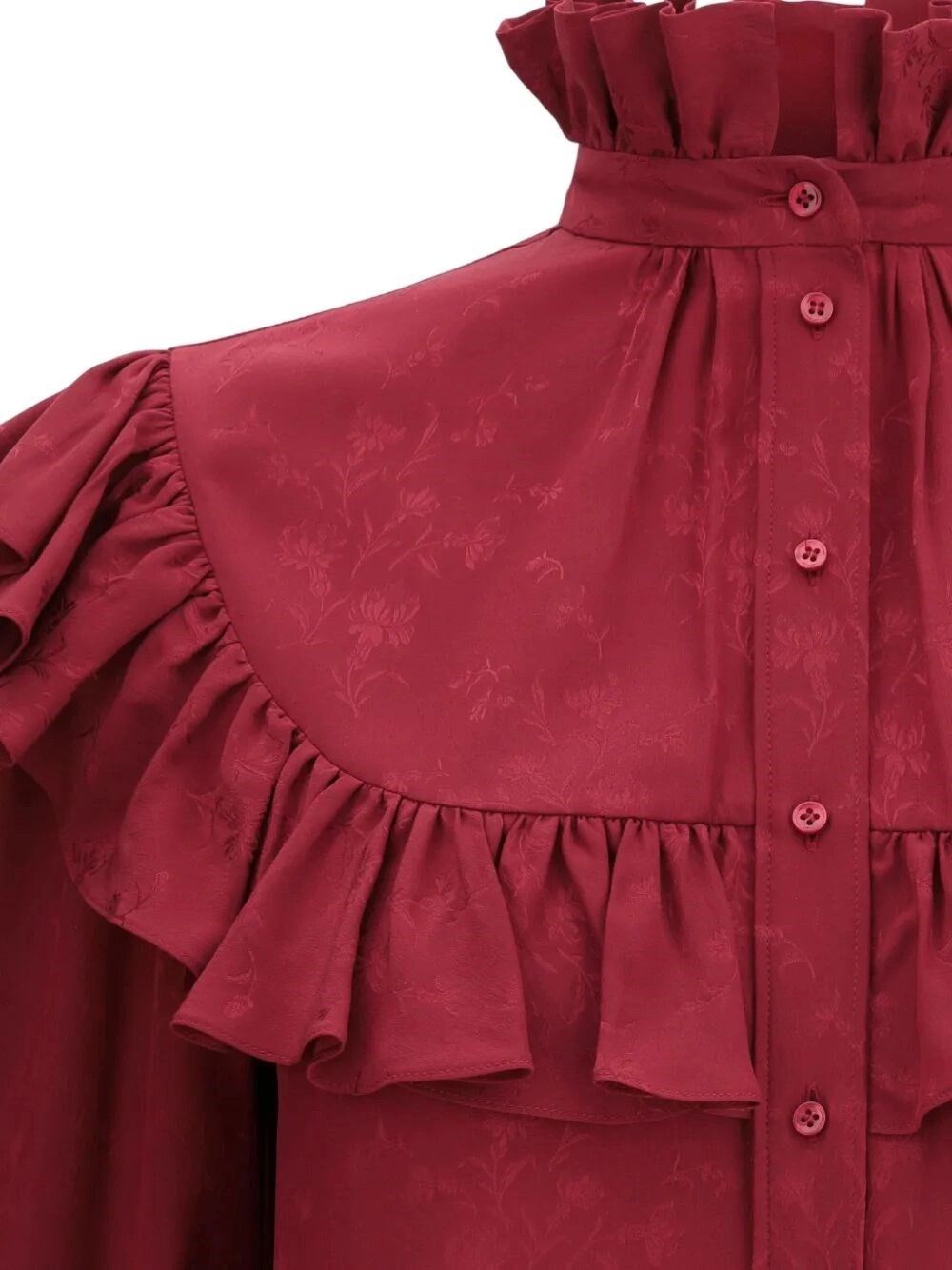 Saint Laurent Paris Blouse Size M / US 6-8 / IT 42-44 - 4 Thumbnail