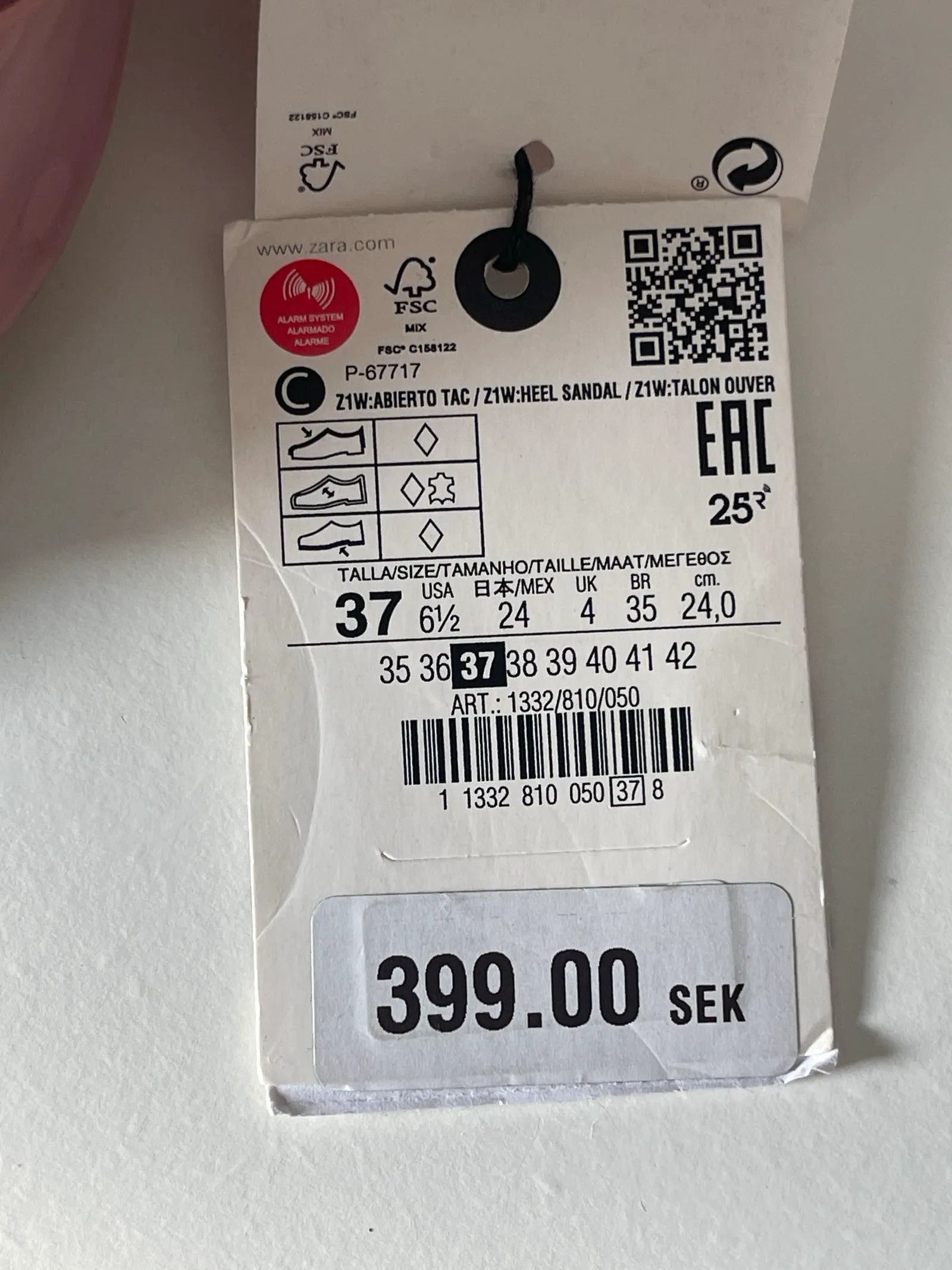Zara Zara Heels Size US 7 / IT 37 - 3 Thumbnail