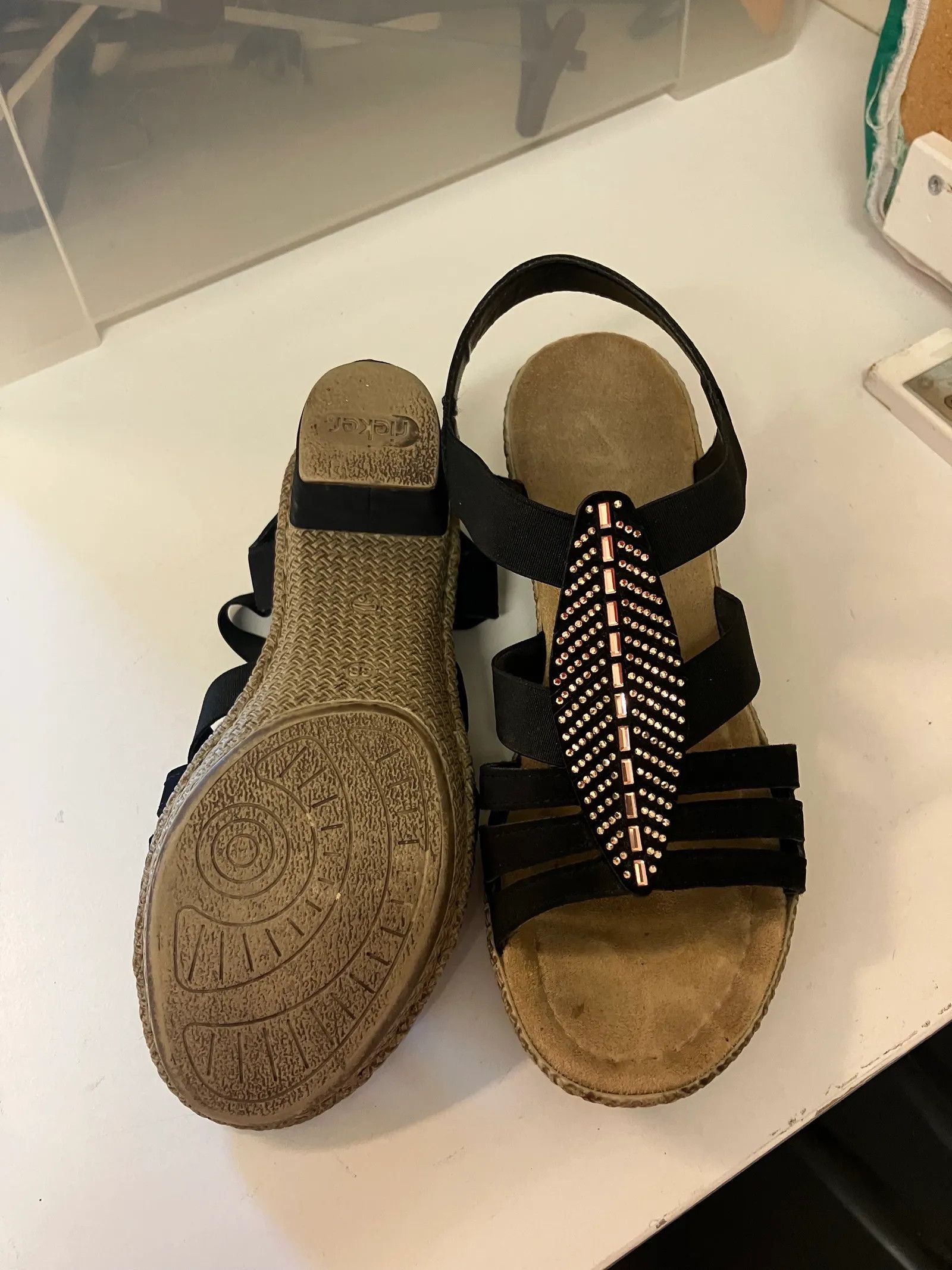 Rieker Rieker Sandals Size US 8 / IT 38 - 2 Thumbnail