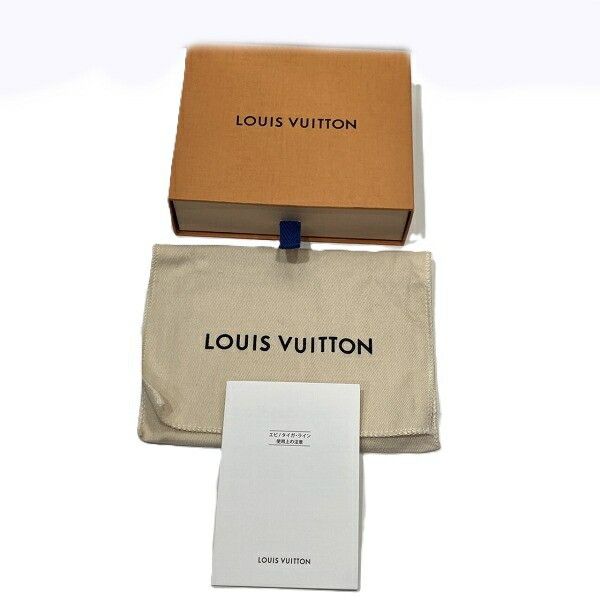 Louis Vuitton Louis Vuitton Amerigo Taiga Wallet Leather Short Wallet M42100
