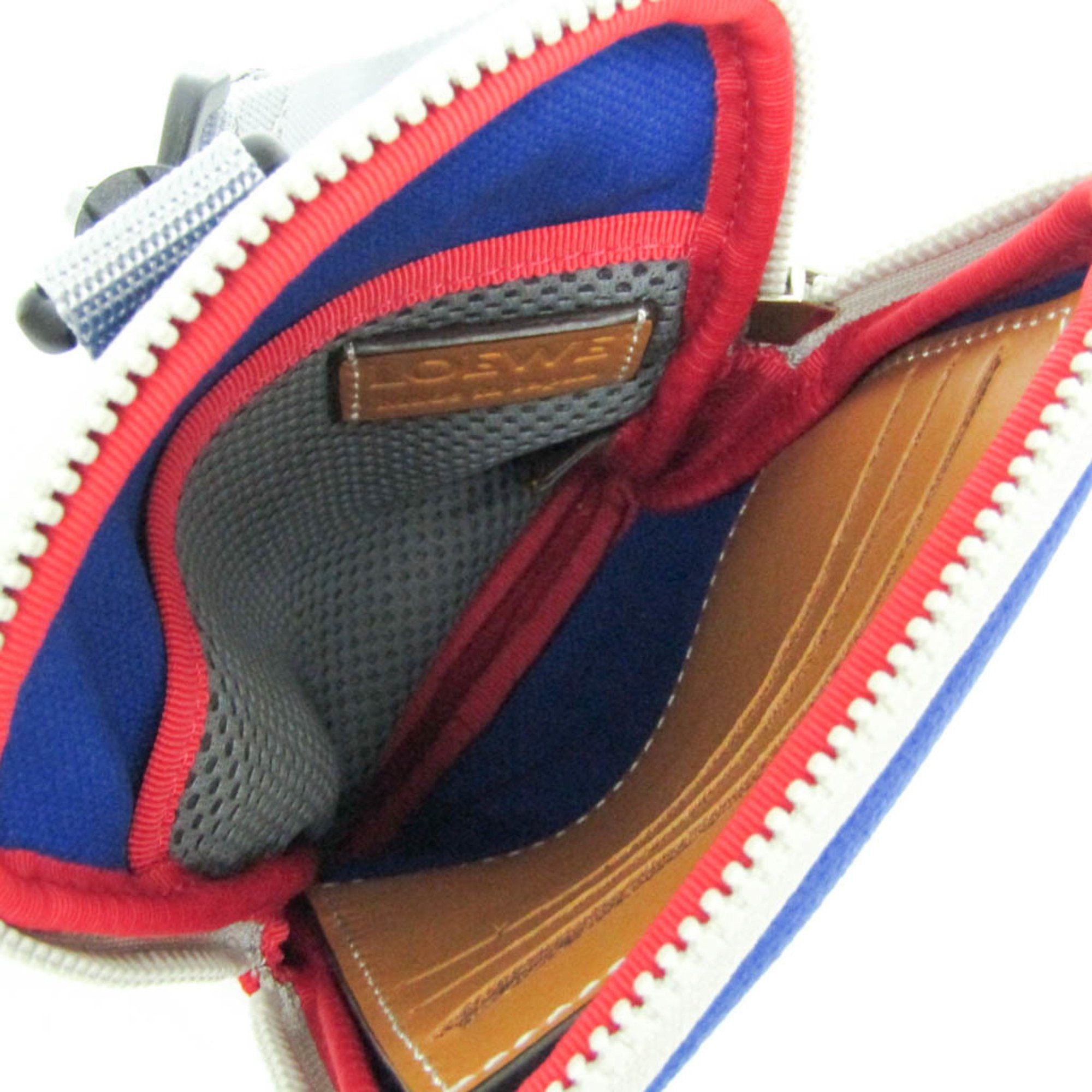 Loewe Loewe Eye Loewe Nature 101.50AC41 Men,Women Canvas Pouch Blue,Gray,Red Color Size ONE SIZE - 3 Thumbnail