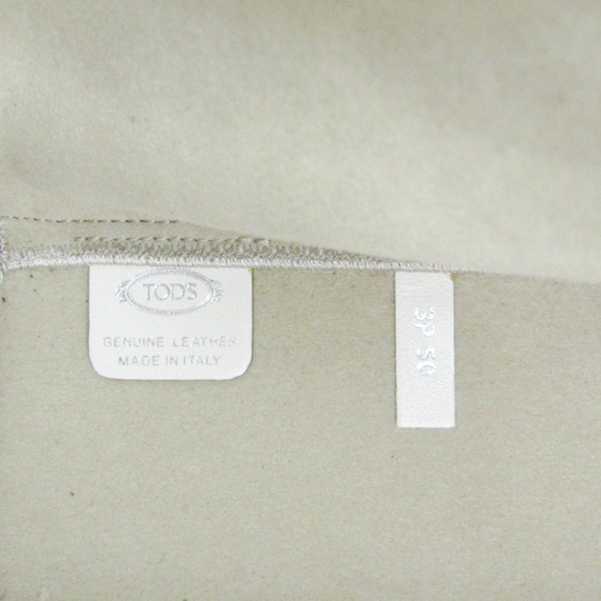 Tod's Tod's Double-handle Shopping Bag XBWCLTA0200TIP3Q71 Women's Linen,Cotton Handbag,Tote Bag Light Beige,White Size ONE SIZE - 14 Thumbnail