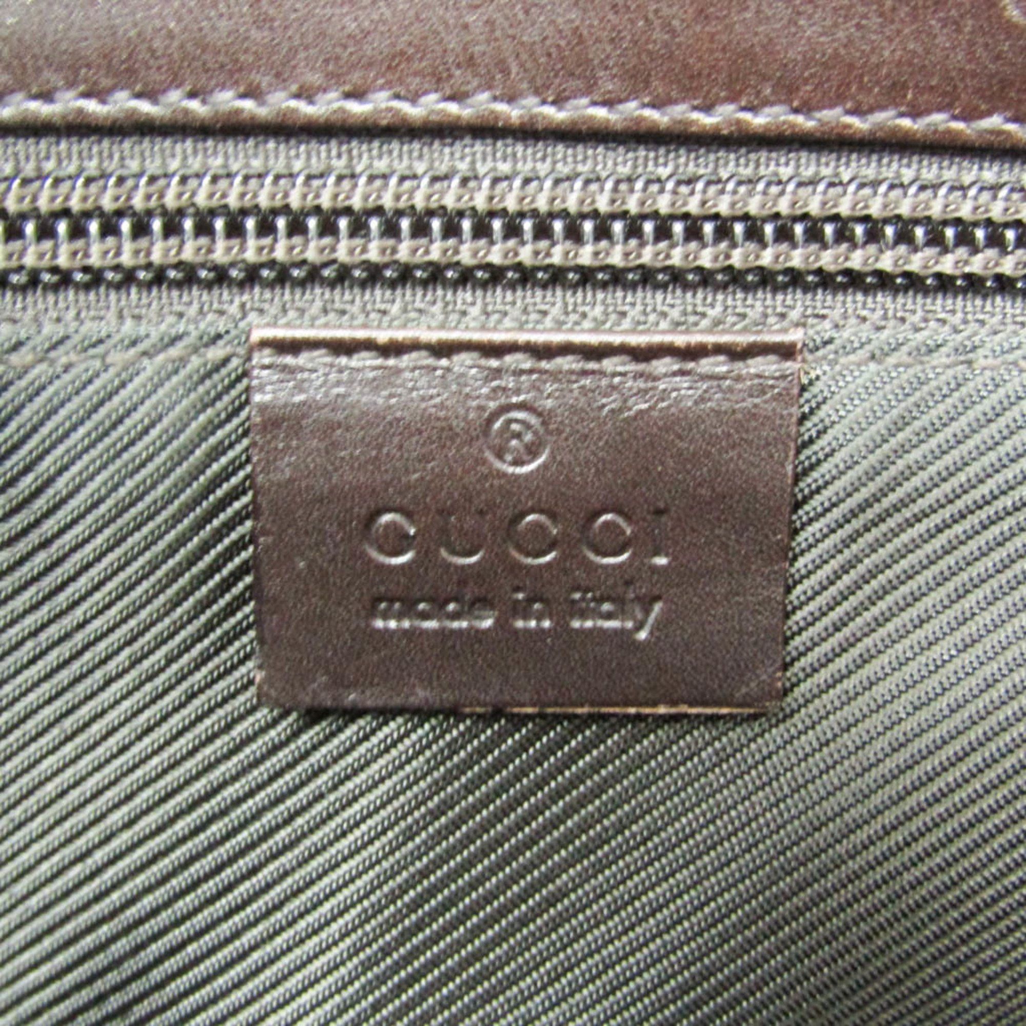 Gucci Gucci 110054 Men,Women GG Supreme Shoulder Bag Beige,Brown Size ONE SIZE - 15 Thumbnail