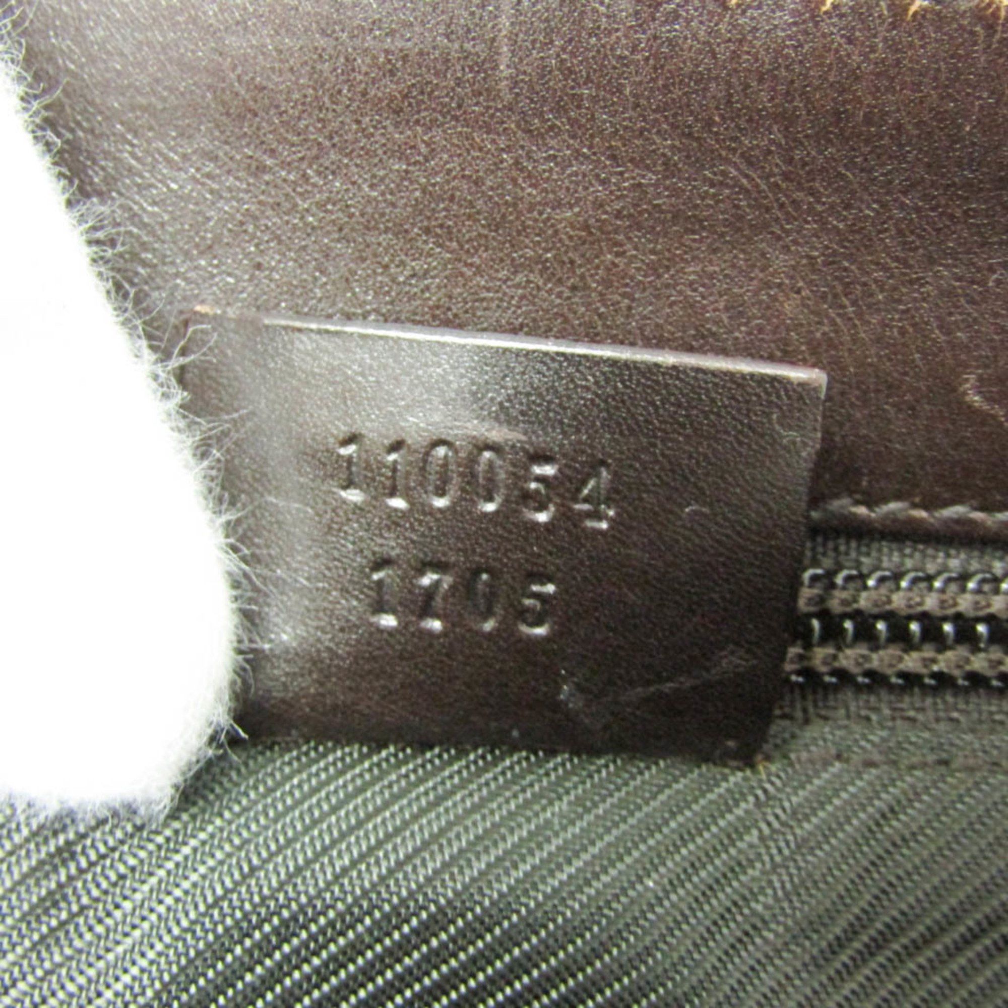 Gucci Gucci 110054 Men,Women GG Supreme Shoulder Bag Beige,Brown Size ONE SIZE - 16 Thumbnail