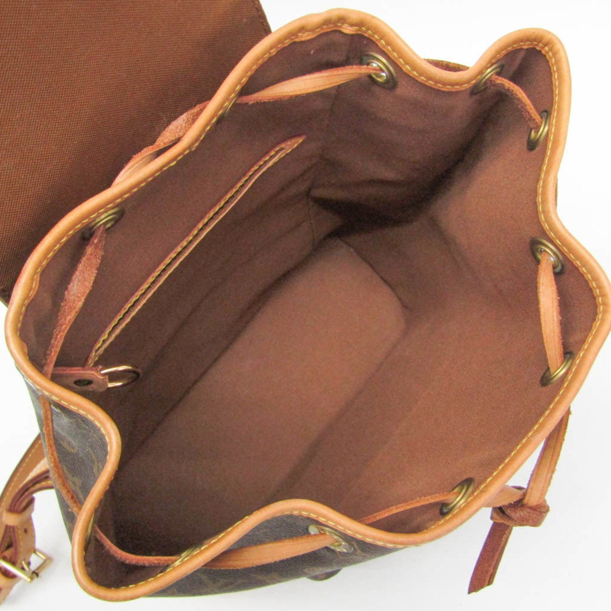 Louis Vuitton Louis Vuitton Monogram Montsouris MM M51136 Women's Backpack Monogram Size ONE SIZE - 3 Thumbnail