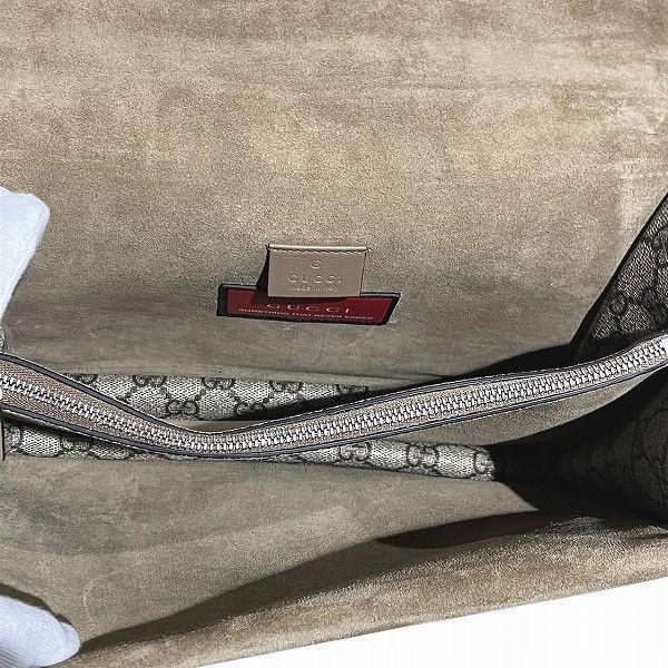 Gucci Gucci Gucci Dionysus Canvas Leather Shoulder Bag Canvas Shoulder Bag 400235 Size ONE SIZE - 6 Thumbnail