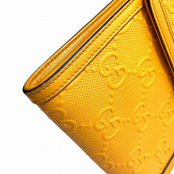 Gucci Gucci Gucci GG Embossed Messenger Bag Leather Shoulder Bag 625782 Size ONE SIZE - 6 Thumbnail