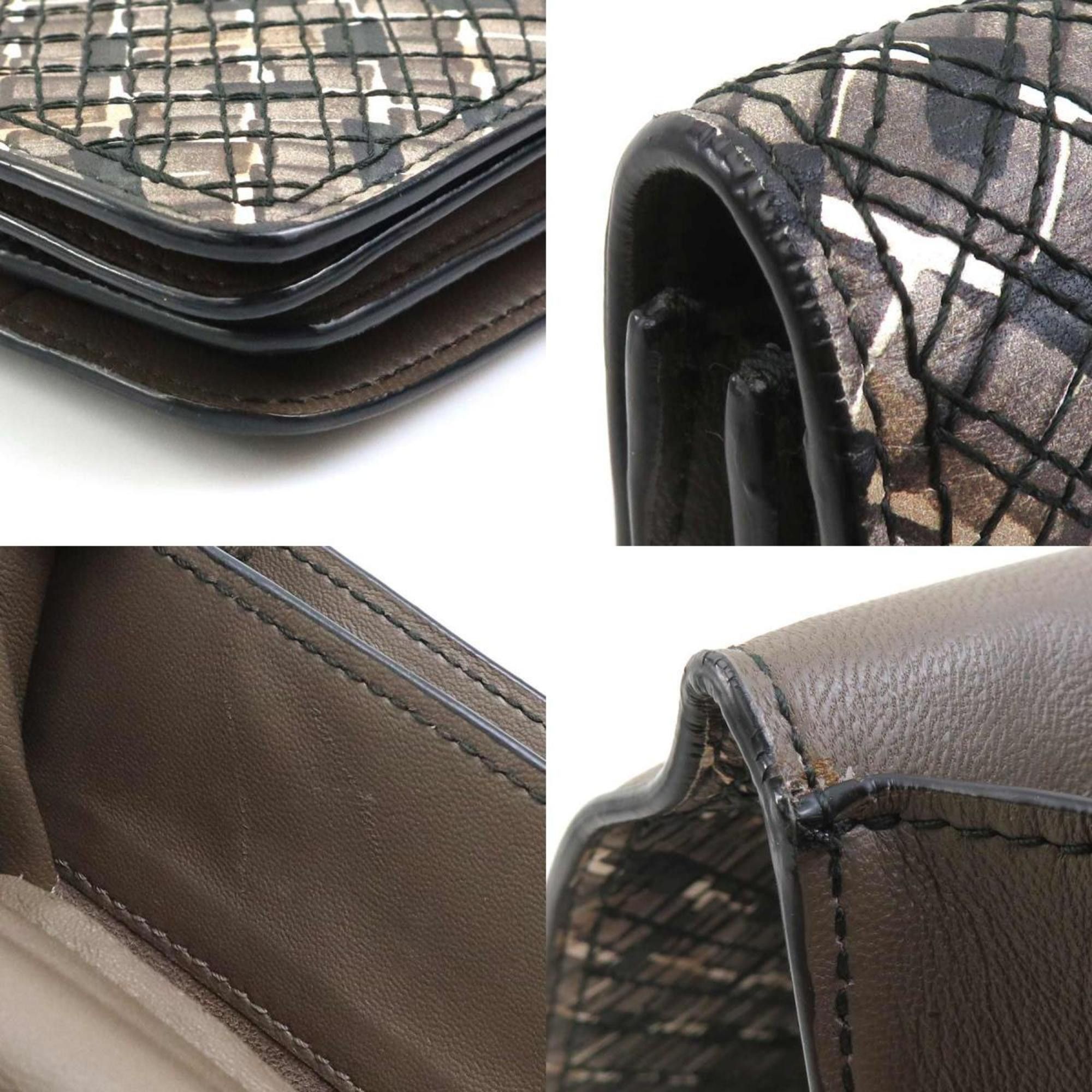 Bottega Veneta Bottega Veneta clutch bag in intrecciato leather black and brown for men women, r10694a Size ONE SIZE - 3 Thumbnail