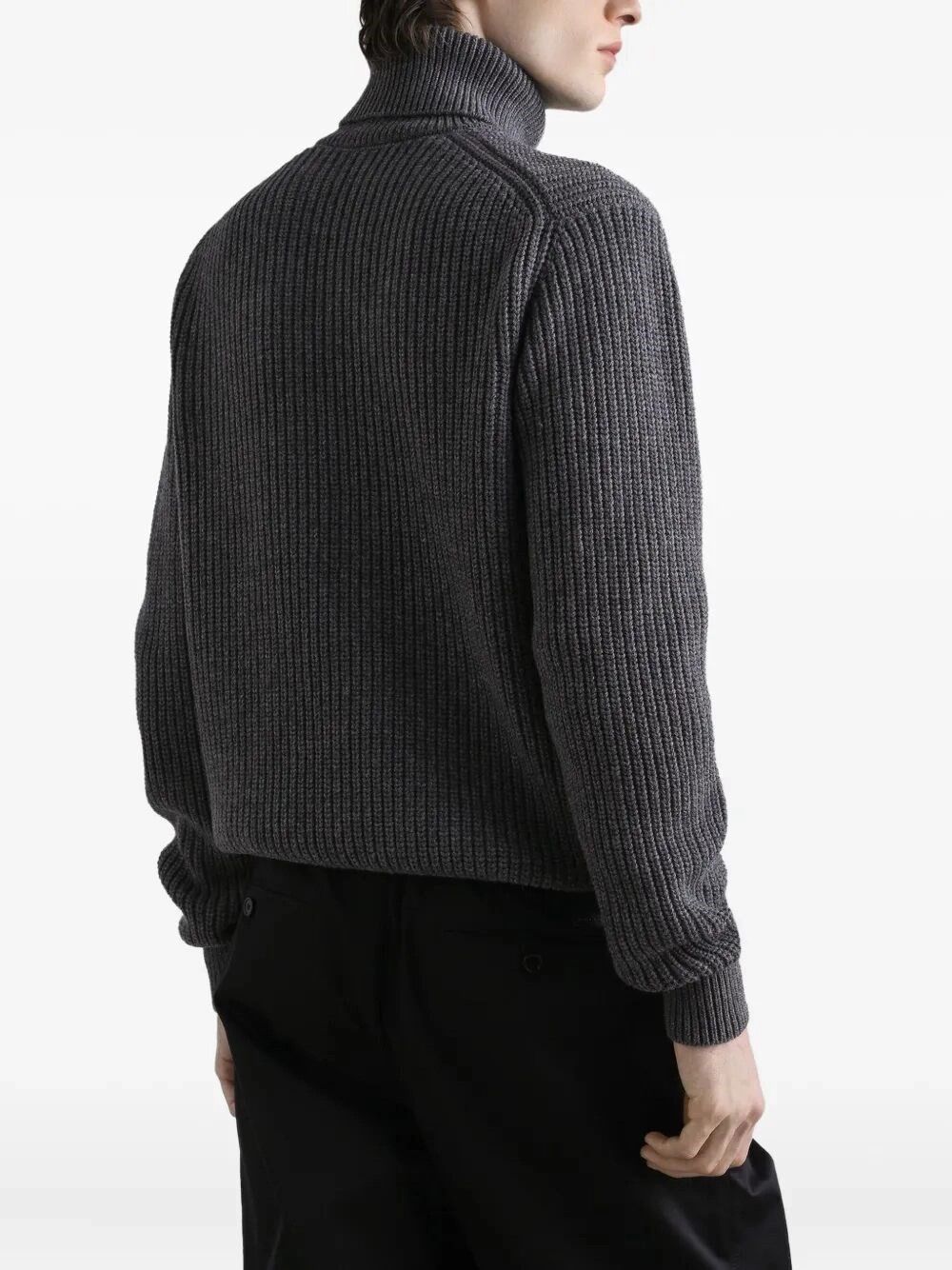 Dolce & Gabbana Long Sleeve Turtle-Neck Sweater Size US XL / EU 56 / 4 - 3 Thumbnail