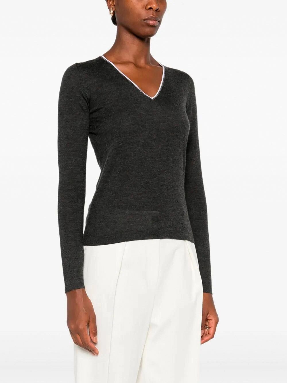 Brunello Cucinelli Sweater Size L / US 10 / IT 46 - 5 Thumbnail
