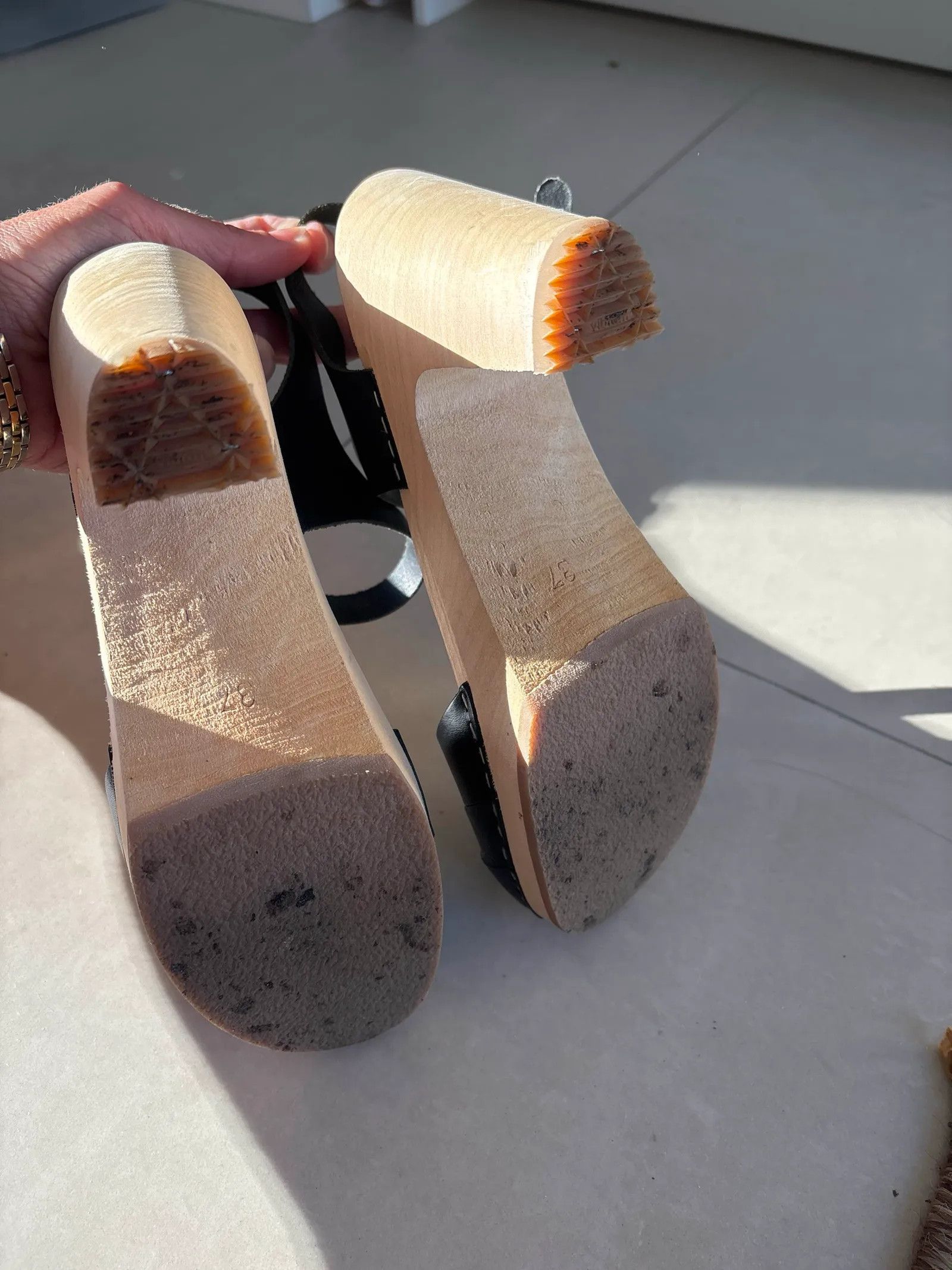 Swedish Hasbeens Swedish Hasbeens Heels Size US 7 / IT 37 - 3 Thumbnail