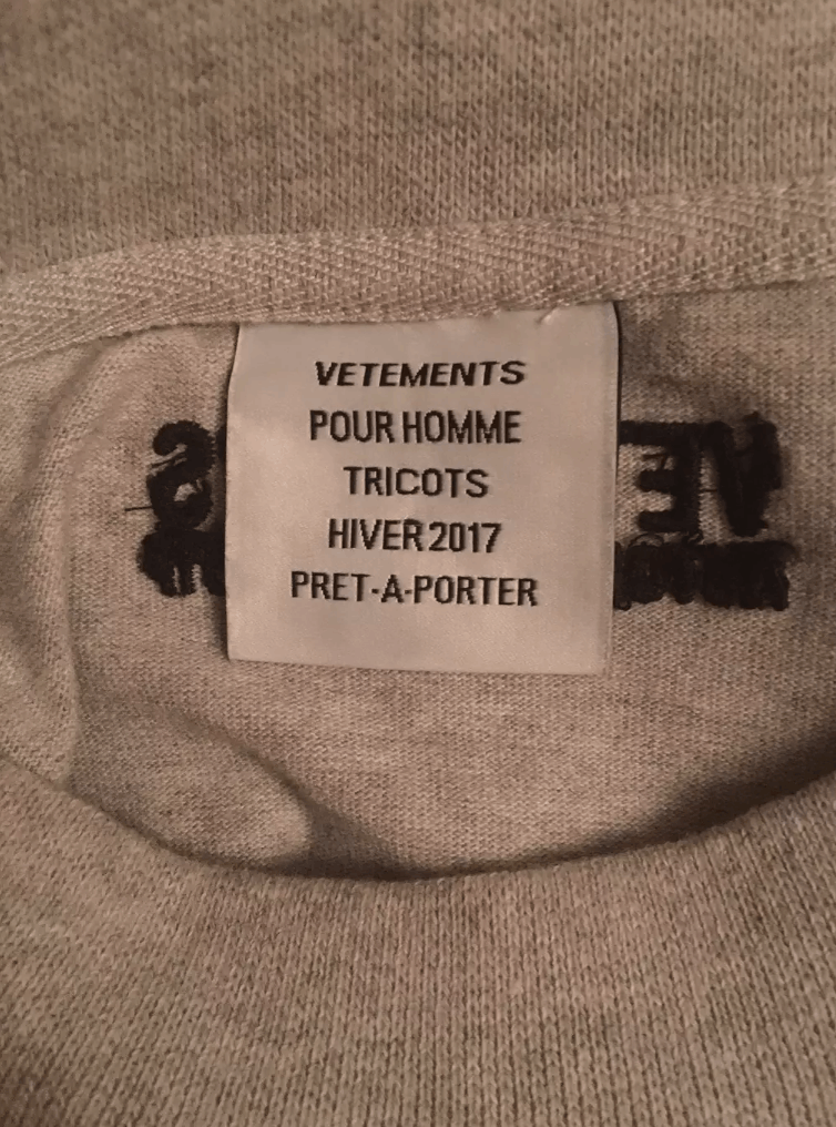 Vetements Sexual Fantasies Long Sleeve Tee (fits L) | Grailed