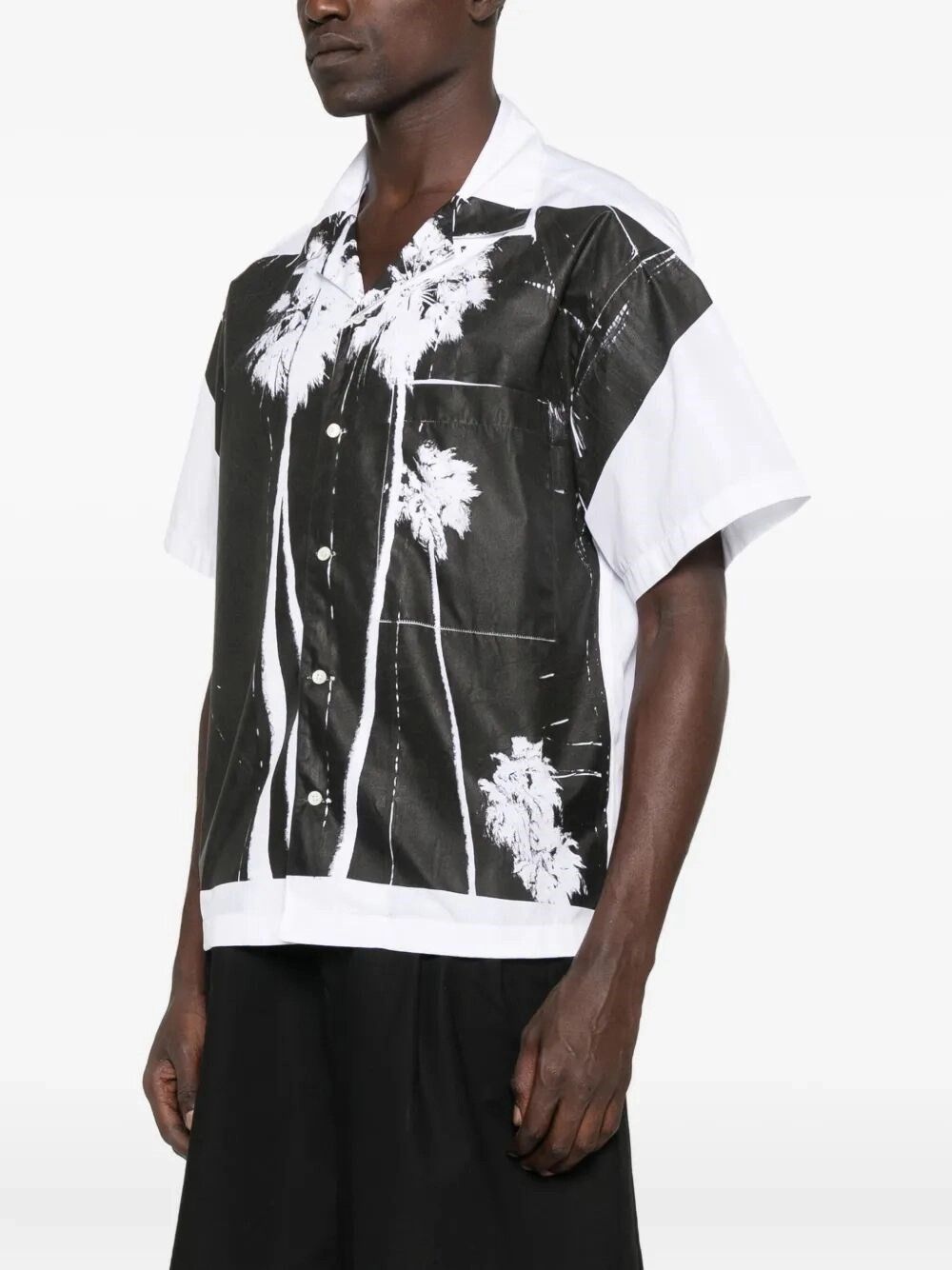Palm Angels `Dec Palm Culture` Bowling Shirt Size US M / EU 48-50 / 2 - 5 Thumbnail
