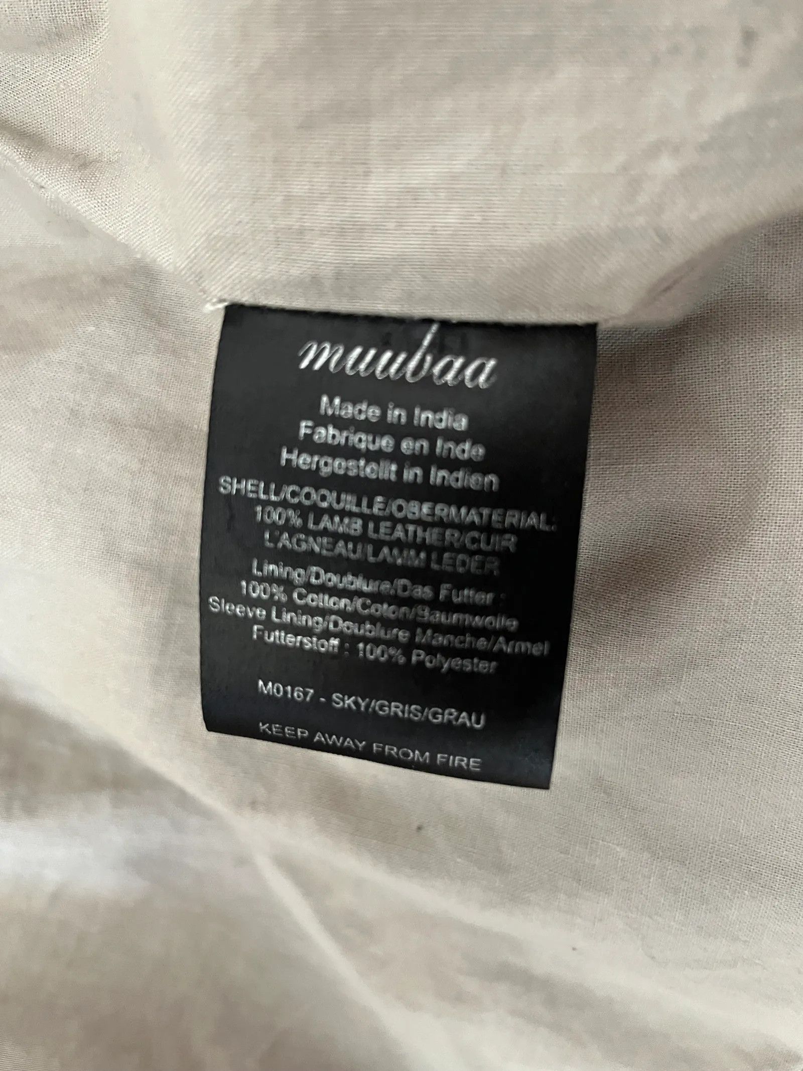 Muubaa Muubaa Leather Jacket Size S / US 4 / IT 40 - 5 Thumbnail
