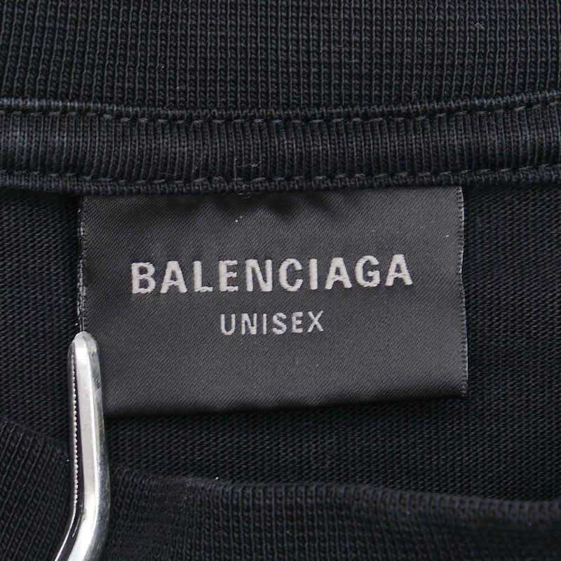 Balenciaga Balenciaga Balenciaga Heavy Metal Logo Cotton Long Sleeve T-shirt Cotton T-Shirts DUTY FREE for USA Size ONE SIZE - 6 Thumbnail