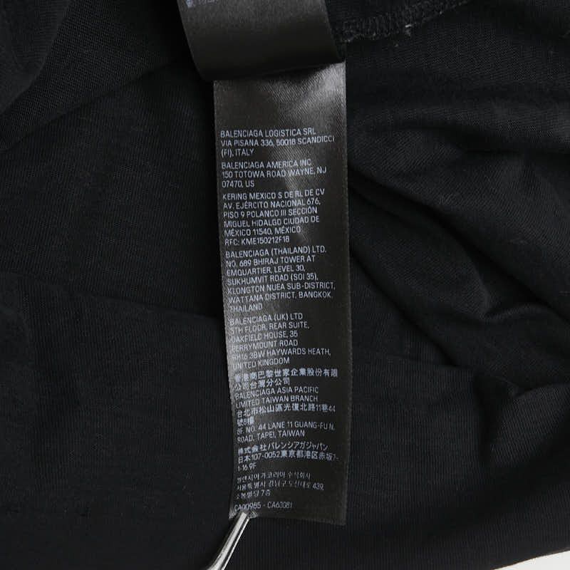 Balenciaga Balenciaga Balenciaga Heavy Metal Logo Cotton Long Sleeve T-shirt Cotton T-Shirts DUTY FREE for USA Size ONE SIZE - 10 Thumbnail