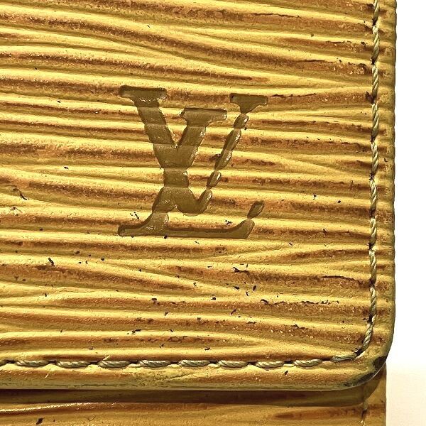Louis Vuitton Louis Vuitton Louis Vuitton Pochette Portemonnaie Crédit Epi Long Wallet Leather Long Wallet M63579 Size ONE SIZE - 9 Thumbnail