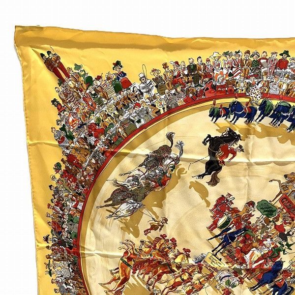 Hermes Hermes Hermes Carre 90 Morier Circus Silk Scarf Others Scarf Size ONE SIZE - 3 Thumbnail