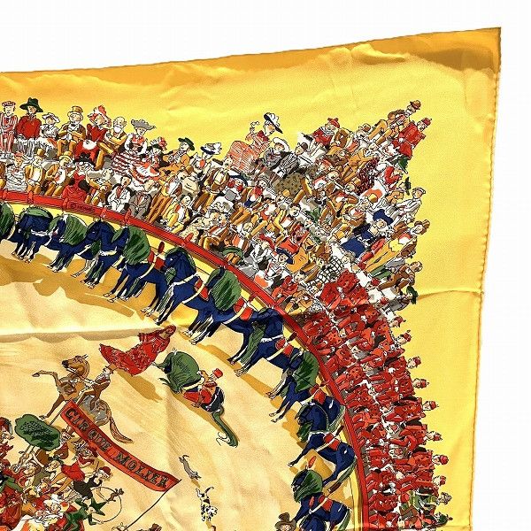 Hermes Hermes Hermes Carre 90 Morier Circus Silk Scarf Others Scarf Size ONE SIZE - 4 Thumbnail